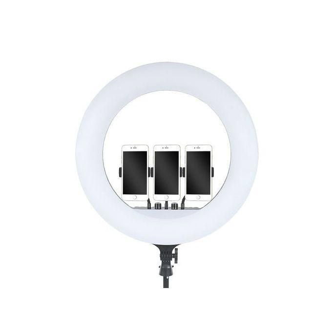 22 inches big bright ring light with long tripod and remote _2