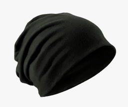 Gorrito doble vista verde/gris