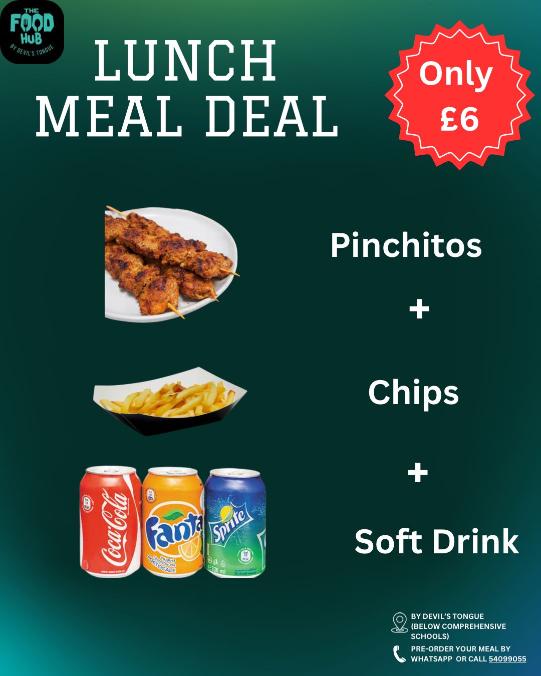 Meal Deal Pinchitos +Chips & Drink_0