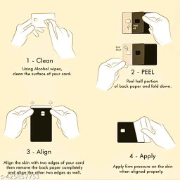 ATM cards skin ( Pack of 5 )