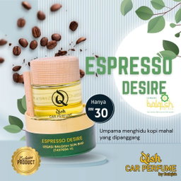 Qish Car Perfume - Espresso Desire