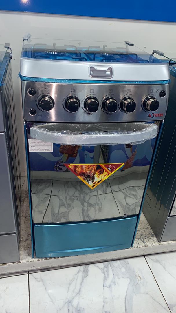 Cuisinière Astech inox 4feux 50/50_0