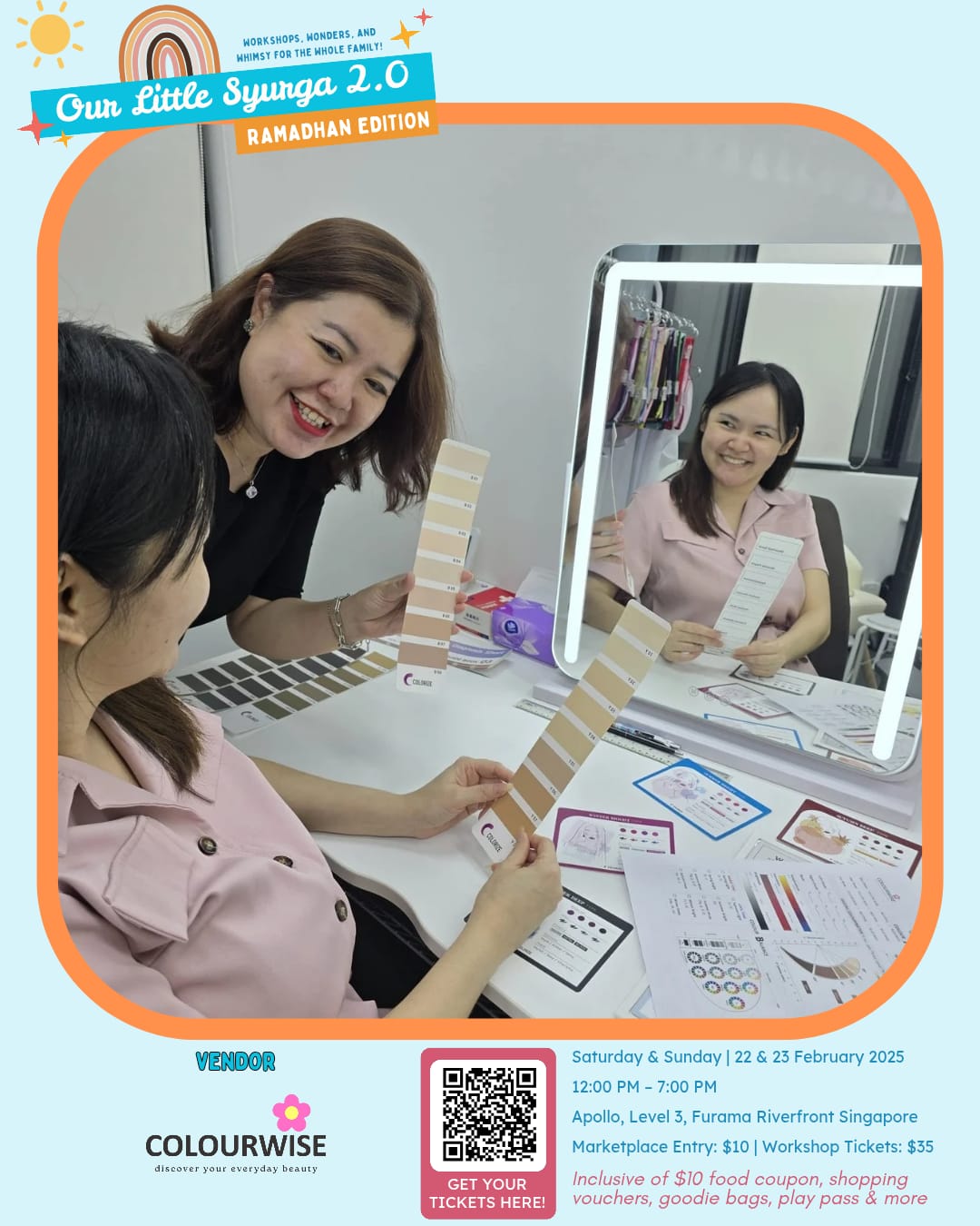 OUR LITTLE SYURGA 2.0 | WORKSHOP: COLOUR ANALYSIS | 22 / 23 FEB 2025, 3.15 PM_2