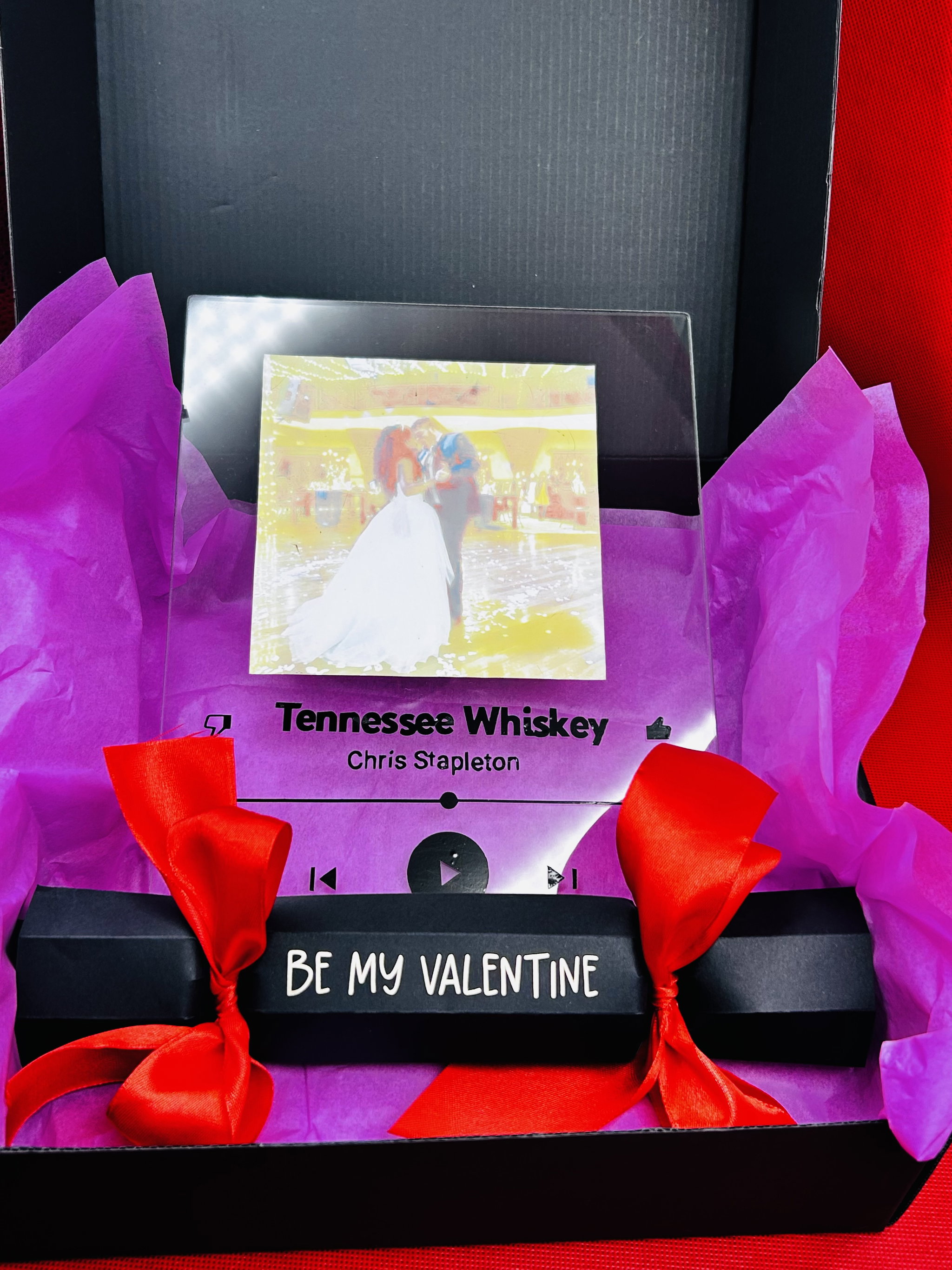 Personalised Music Plaque Gift Box_0