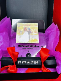 Personalised Music Plaque Gift Box