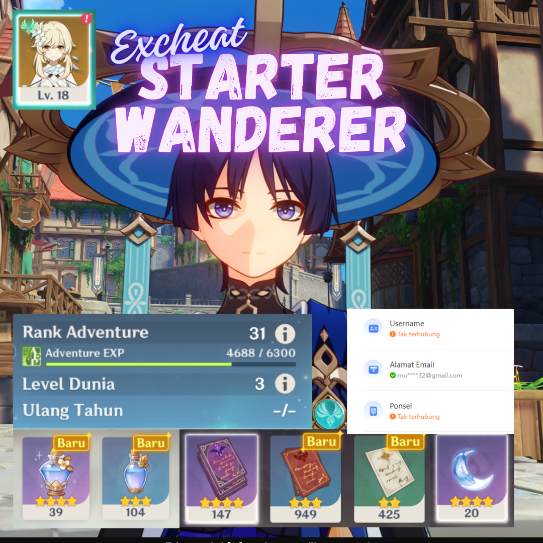 [Asia] Starter Wanderer