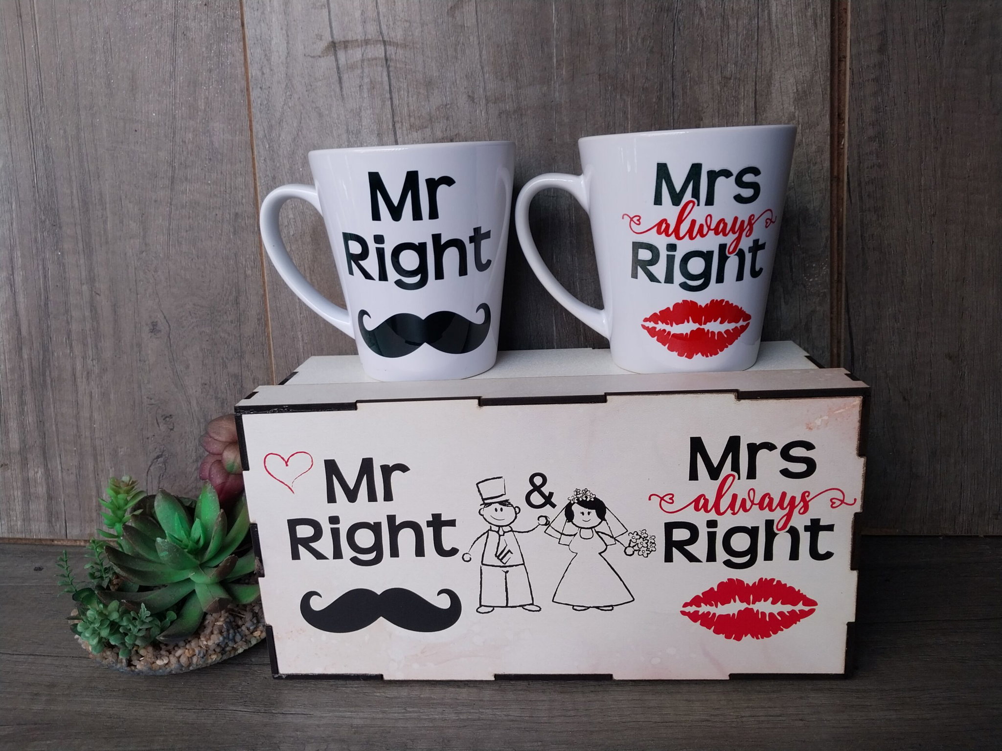 Mr Right & Mrs Always Right Mug Set_0
