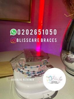 Sea Blue Removable Braces