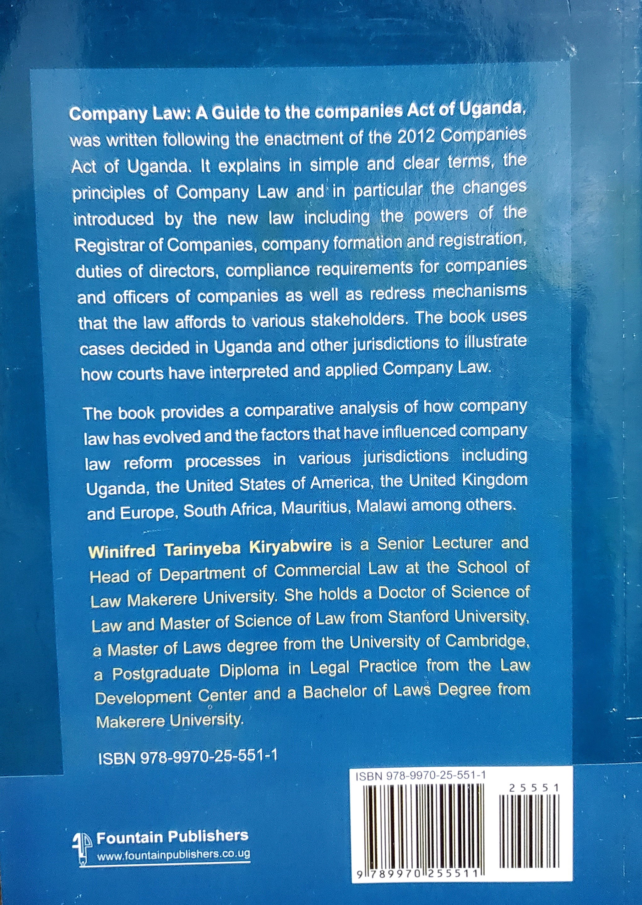 Company Law by Winfred T. Kiryabwire_1