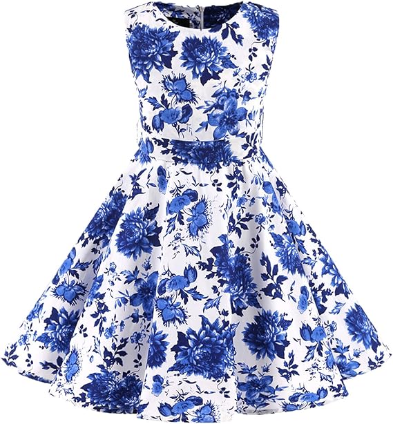 Robe vintage pour fille_0