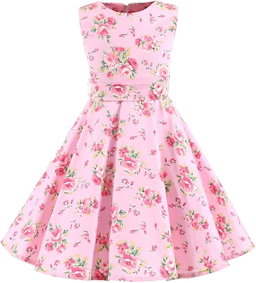 Robe vintage pour fille