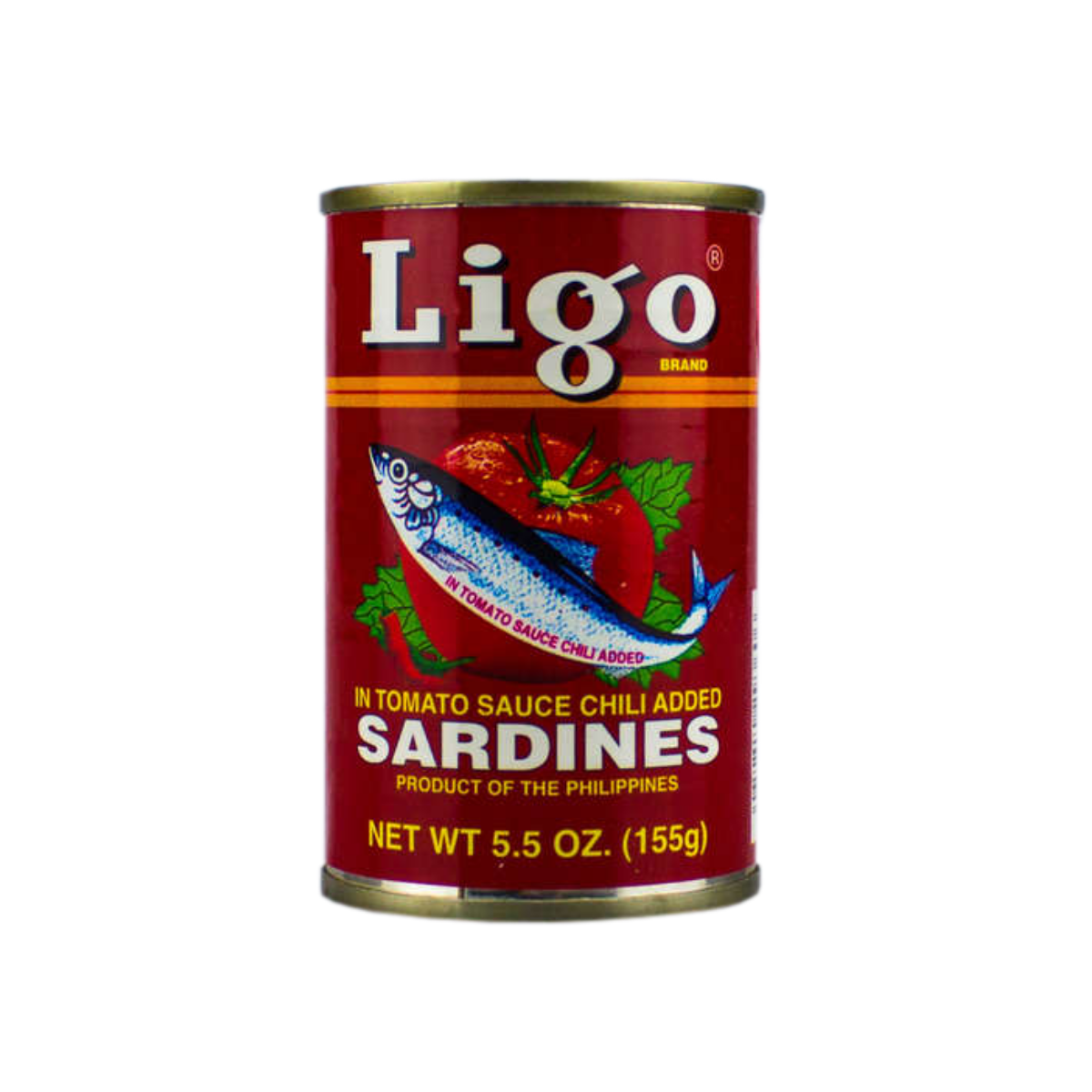 Ligo Sardines in Tomato Sauce with Chilli 155g