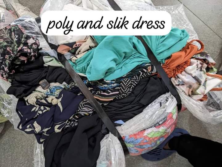 POLY AND SILKY DRESS BALE 