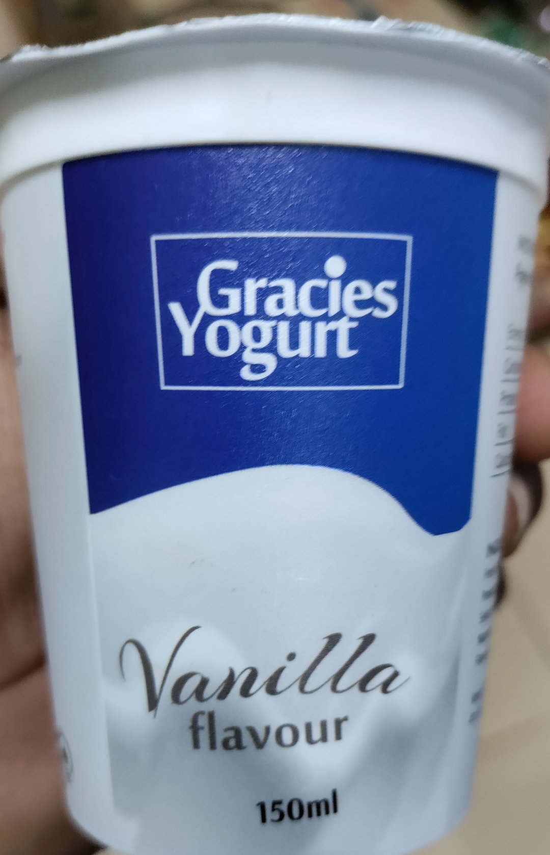 GRACIAS YOGURT VANILLA 150ML