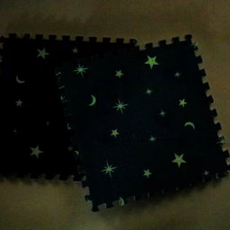 6 Pieces Luminous Floor Mat 