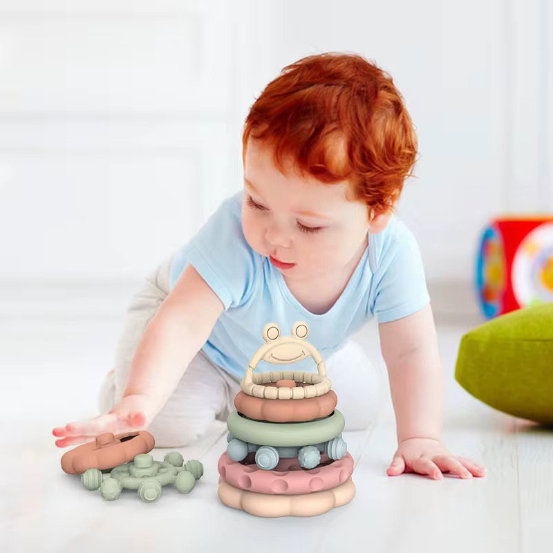Silicone Teether stacking set _4