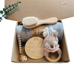 Animal Crochet- Newborn Gift Set 