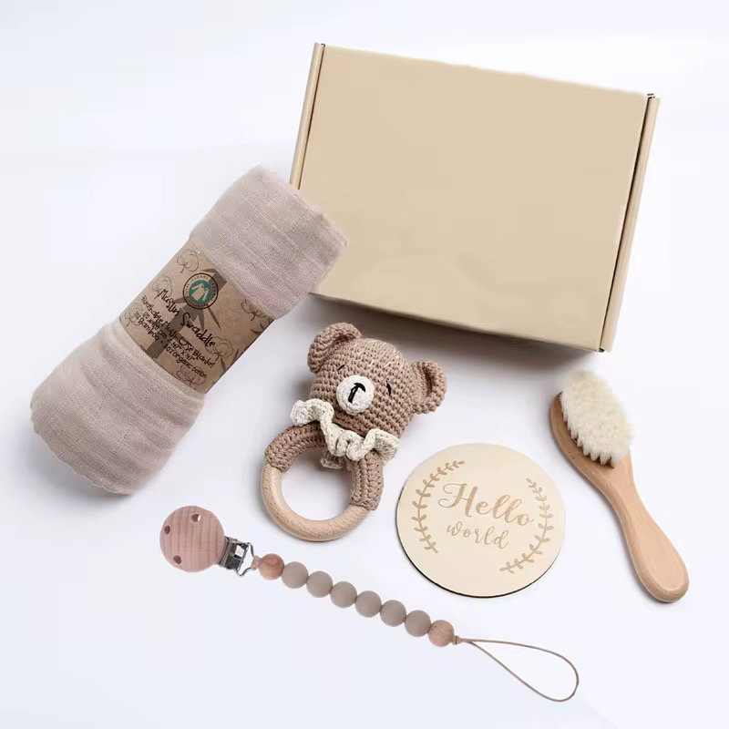 Animal Crochet- Newborn Gift Set _0