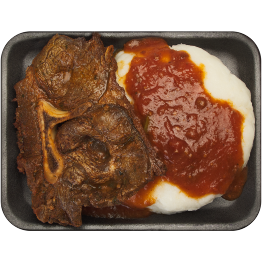 Beef Steak and Pap_0
