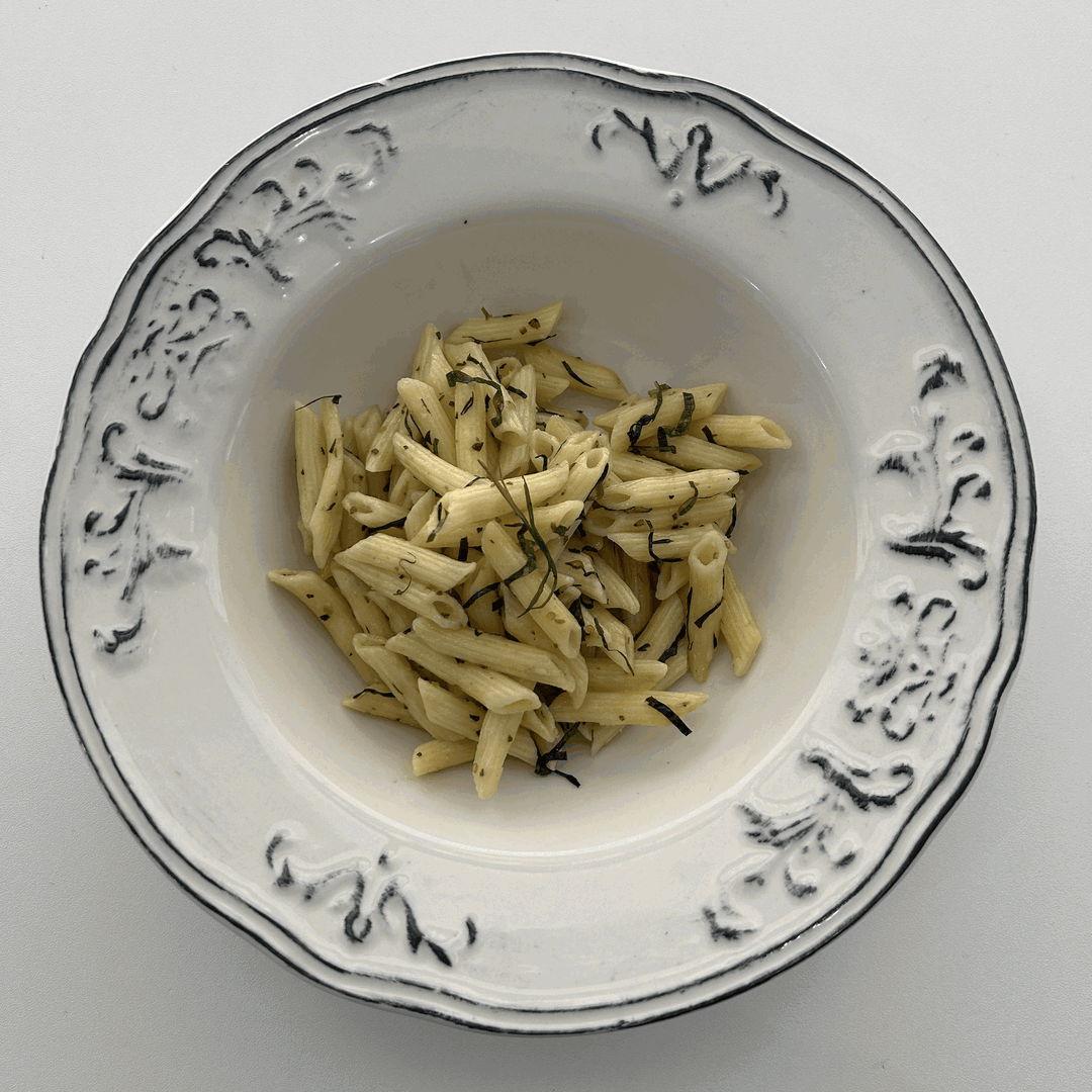 Pasta en salsa de tomate cherry