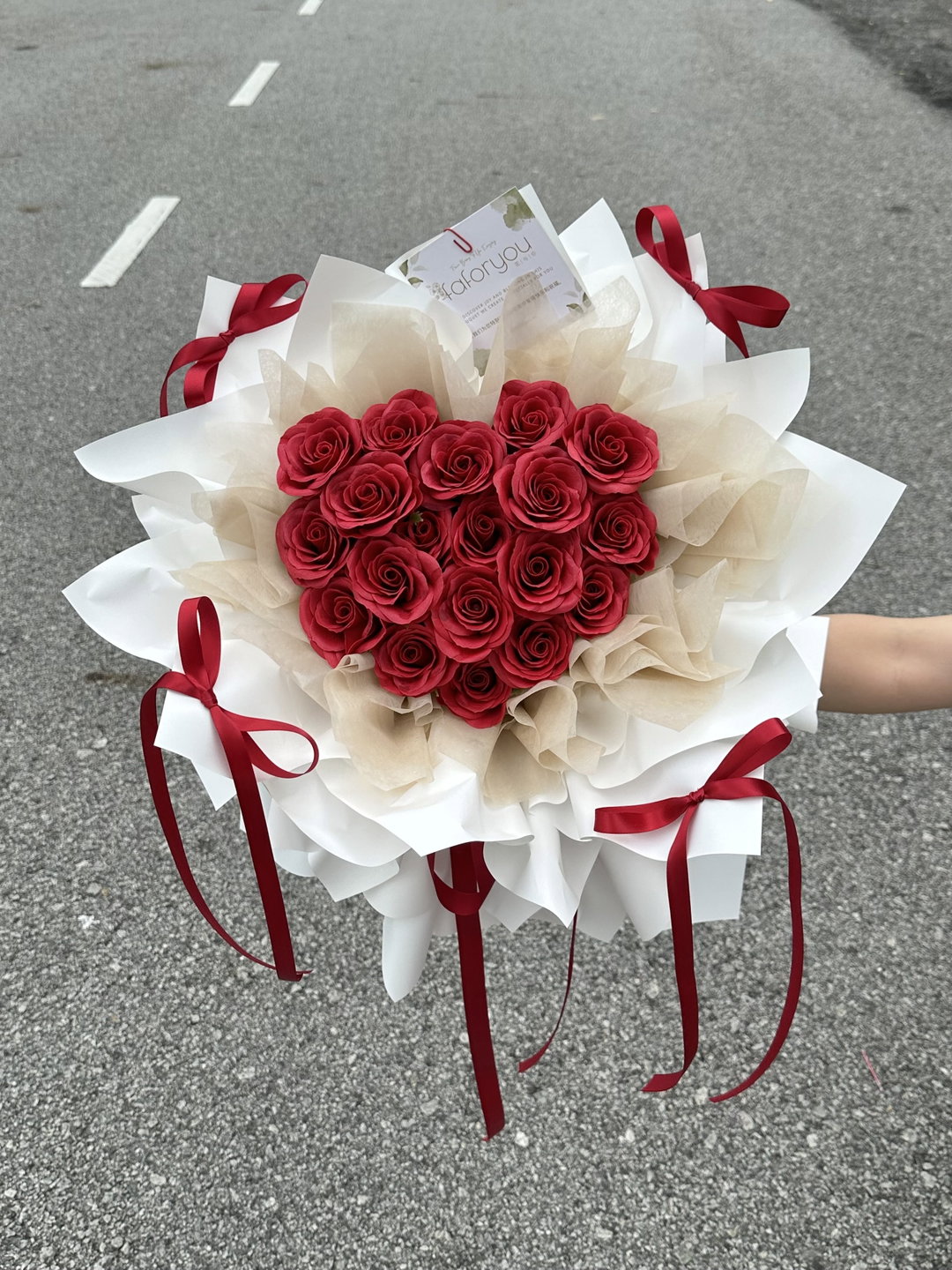 19 Stalk Awakening Soap Rose Bouquet 