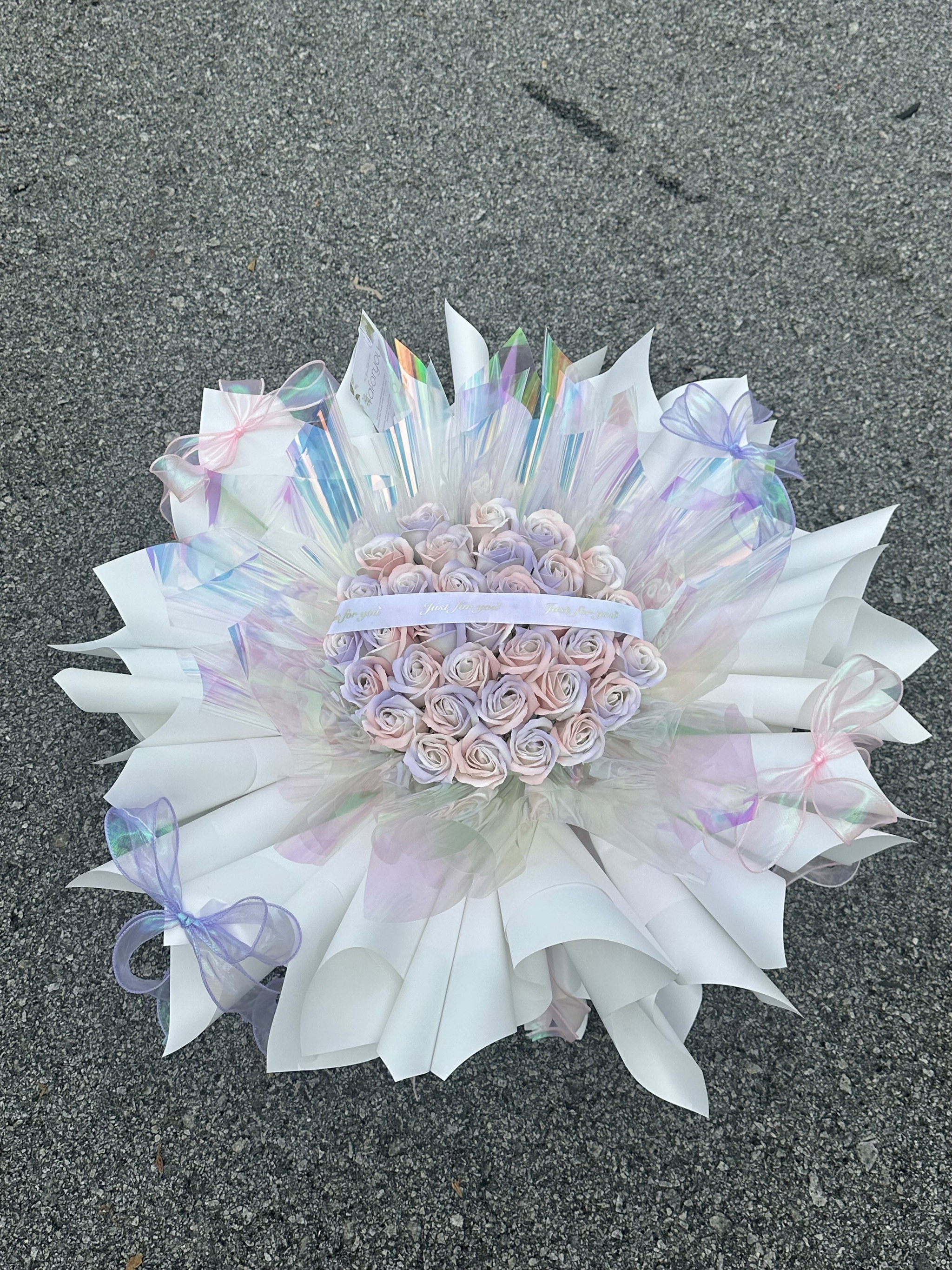 33 Stalk Ethereal Soap Rose Bouquet _1