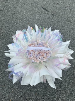 33 Stalk Ethereal Soap Rose Bouquet 