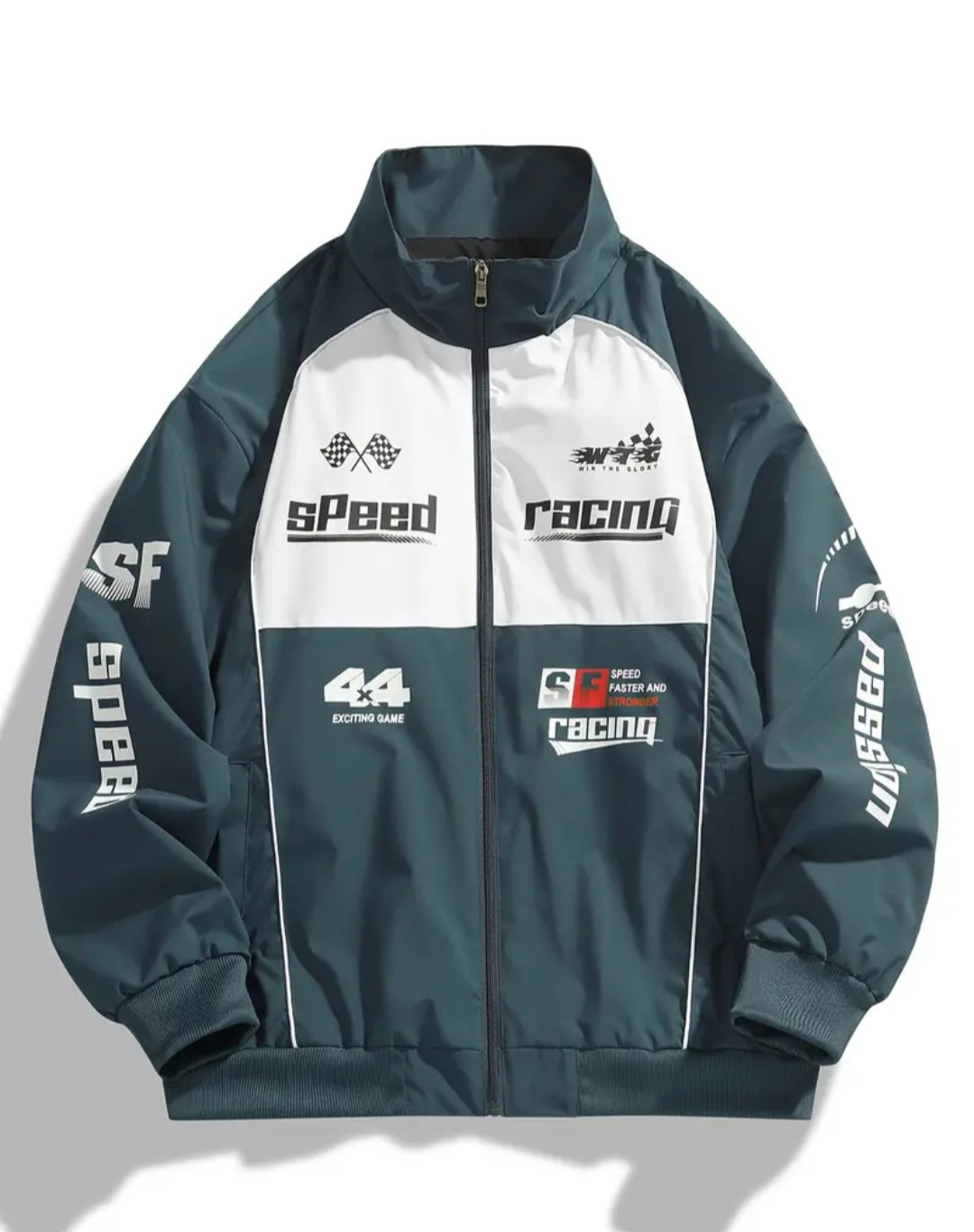 Men's Sports Casual Jacket Racing Suit Jacket Versatile 3041_0