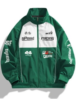 Men's Sports Casual Jacket Racing Suit Jacket Versatile 3041