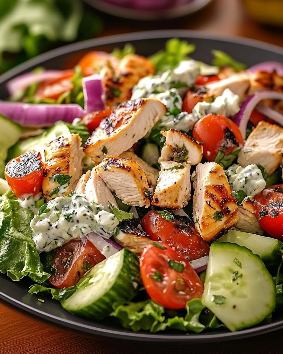 Tzatziki chicken salad _0