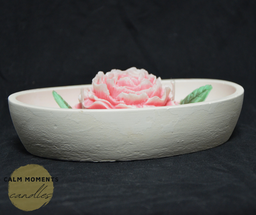 Medium Peonie soy wax candle
