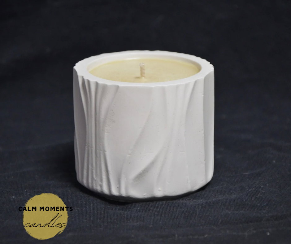 Minimalistic scented coconut soywax candle_0
