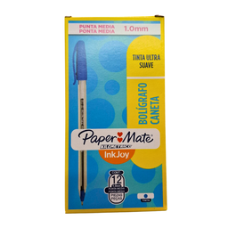Pluma Paper Mate (Azul) caja con 12pza.  