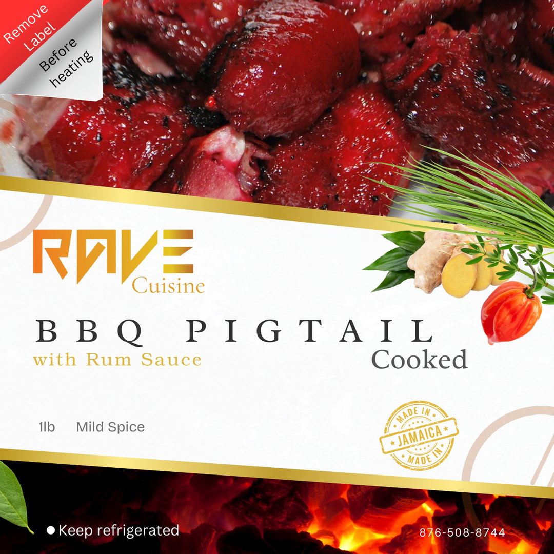 Package Smoked BBQ Pigtail
