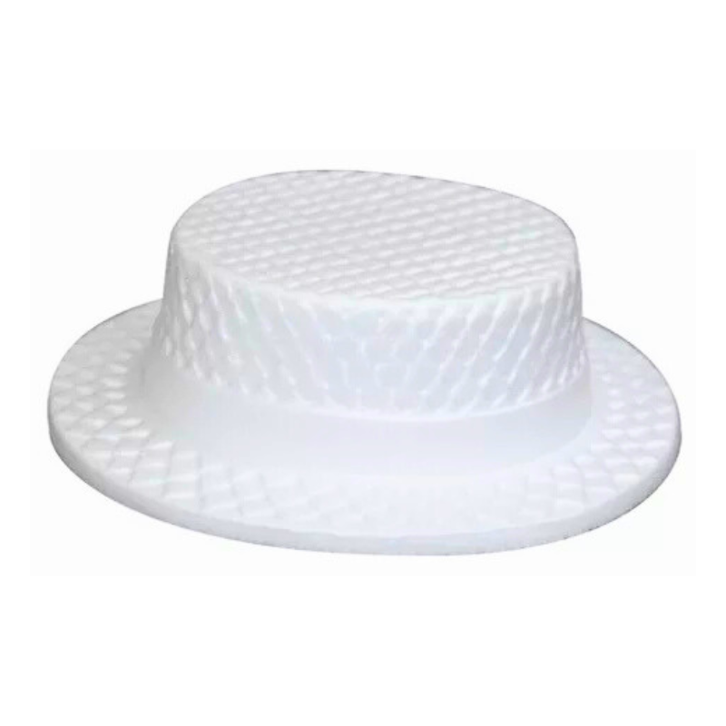 Sombrero de unicel (Carrete) 10 X 27 X 31cm