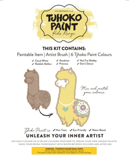 Tjhoko Jnr Flat Cut-out Lama (203x126mm)
