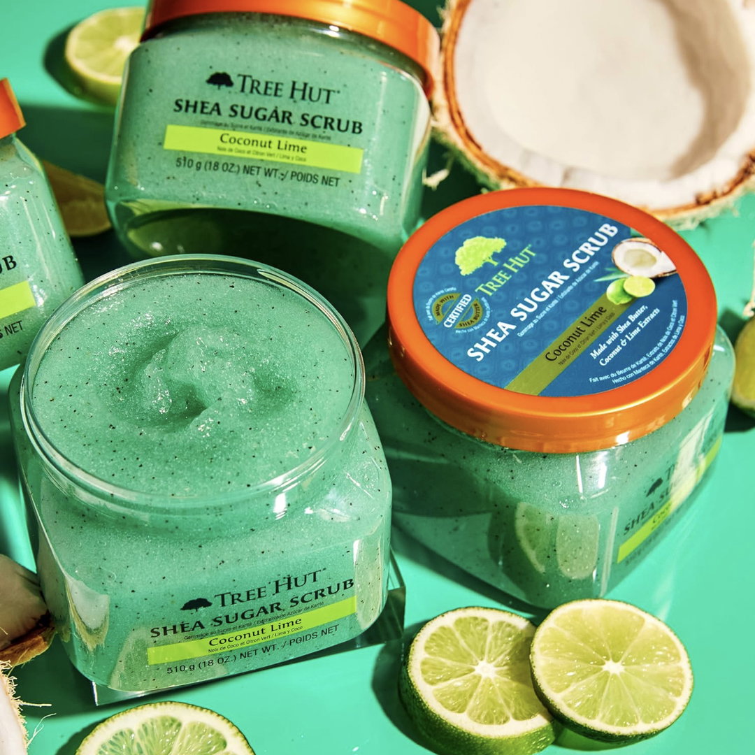 Tree Hut Body Scrub Coconut Lime 510 Gram