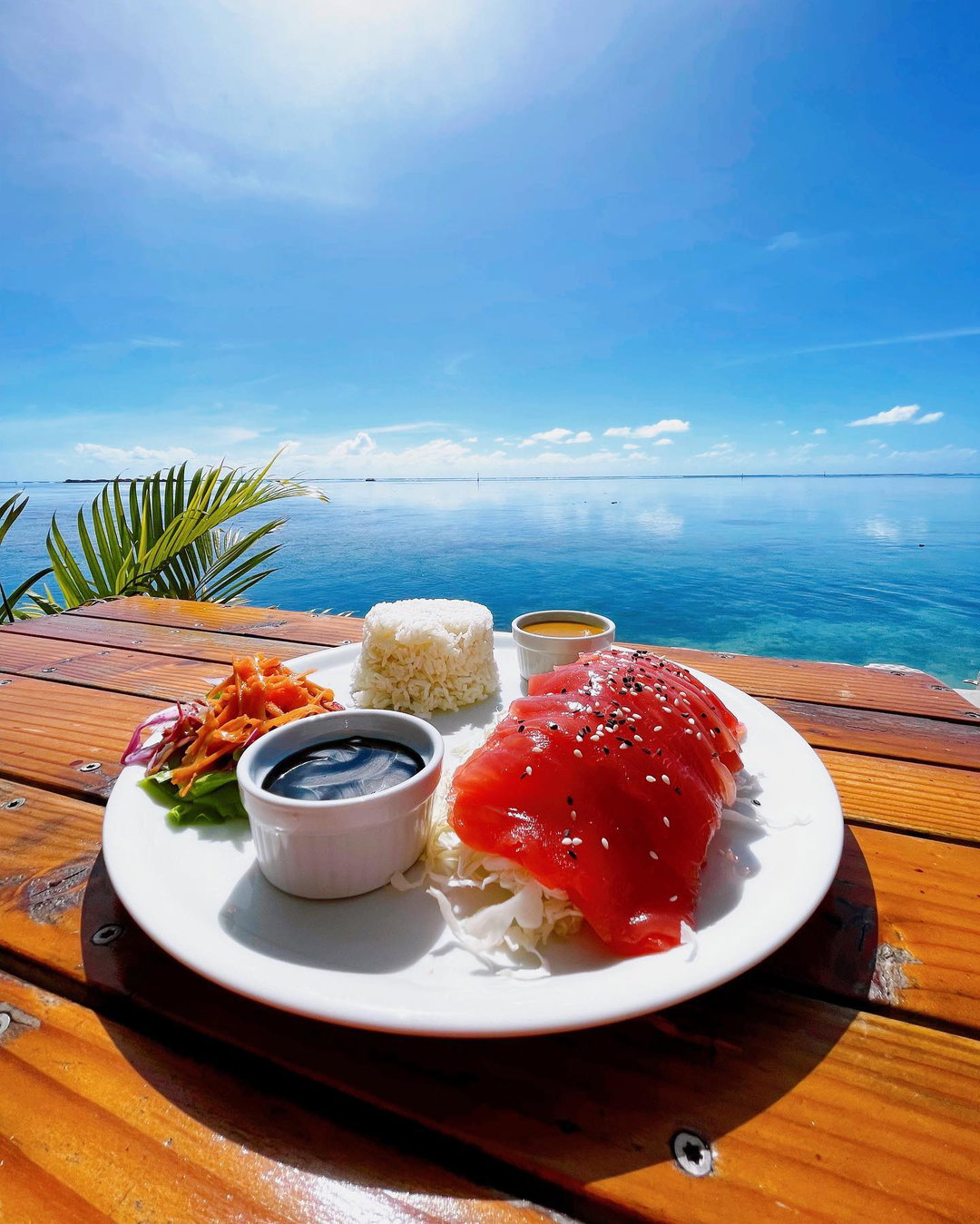 Sashimi de thon rouge
