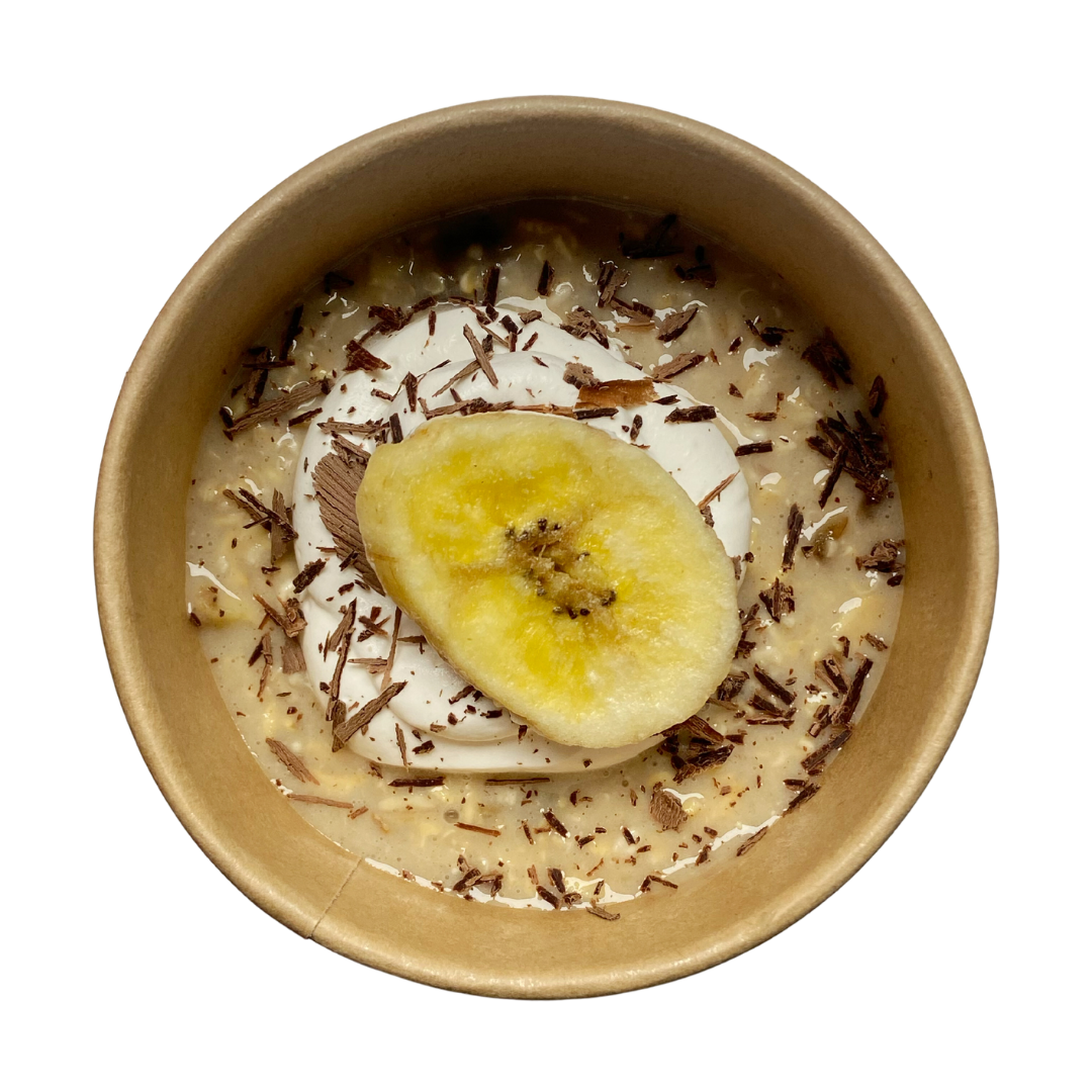 Banoffee Pie Protein Oats (Vegan)