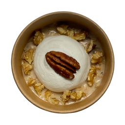 Carrot Cake Protein Oats (Vegan)