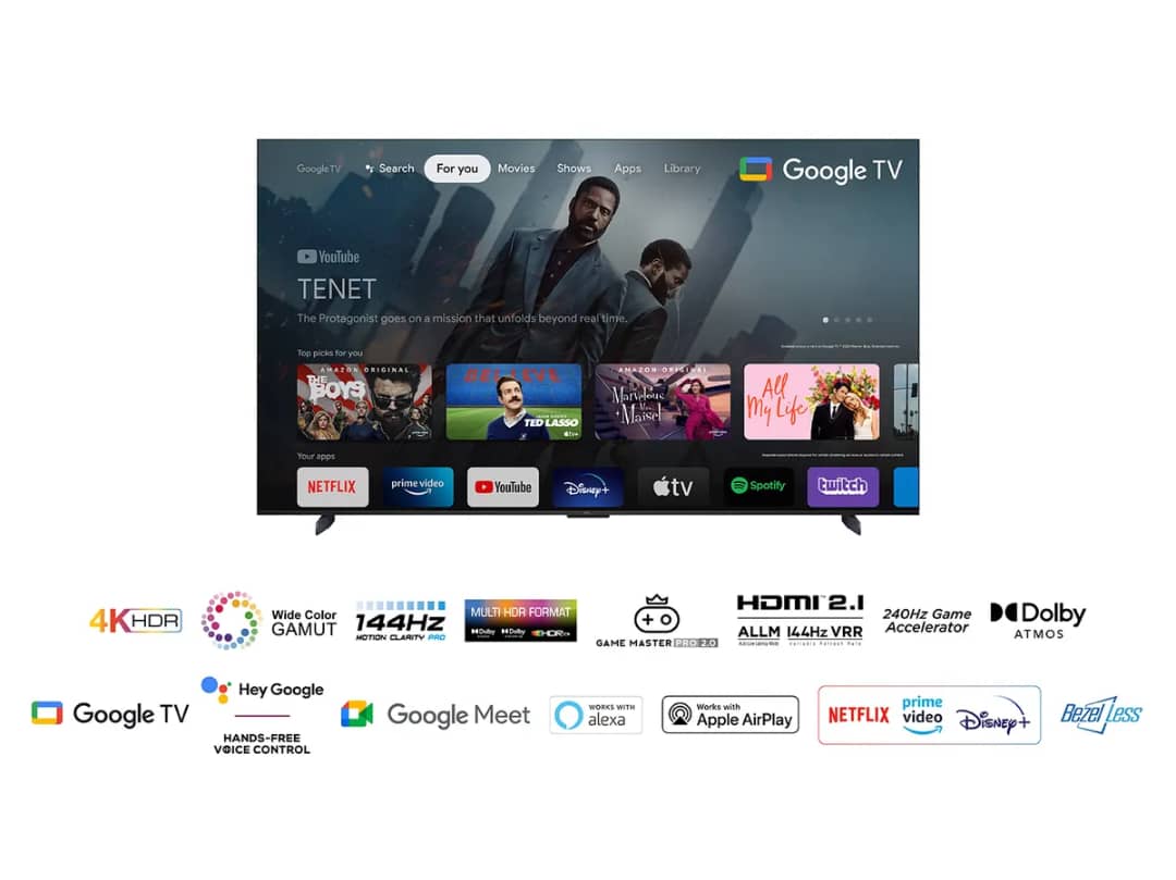 Smart Google Tv TCL 98" 4k_1