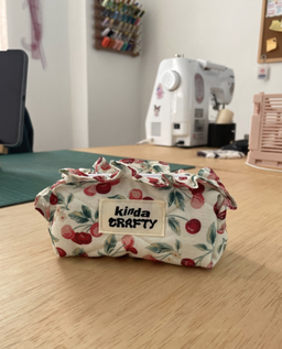 (MINI) Kinda Boxy Bag with Ruffles