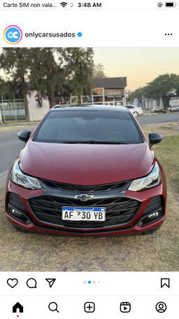 Chevrolet Cruze RS 2022
