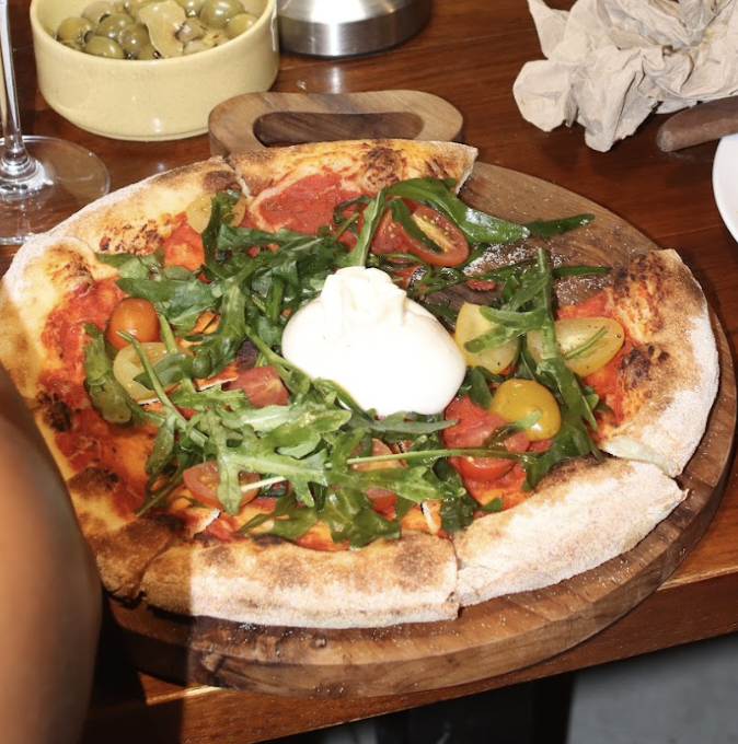 Burrata Pizza