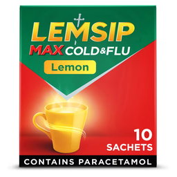 Lemsip Max Day & Night Cold & Flu Relief Capsules - Paracetamol 16s