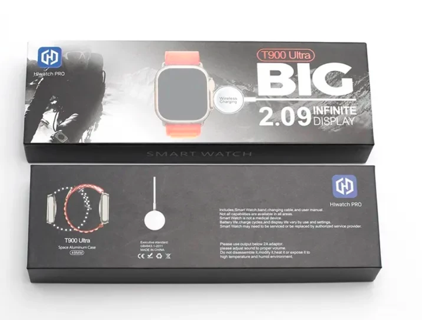 Smart Watch For Men Woman Series 9 Ultra T900 Bluetooth Call Waterproof Big Screen_5