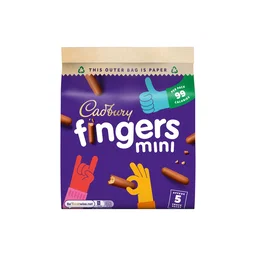 CADBURY MINI FINGERS 96G