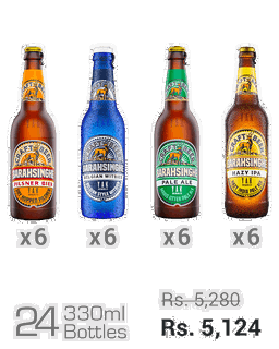 Barahsinghe Craft 330ML Assorted - Pilsner, Belgian, Pale Ale, Hazy IPA (24N)