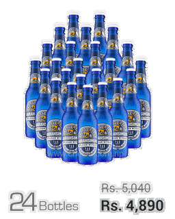 Barahsinghe Craft Belgian Witbier 330ML x 24 Bottles