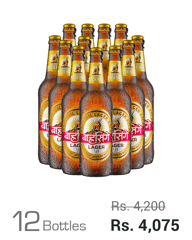 Barahsinghe Premium Lager 650ML x 12 Bottles_0